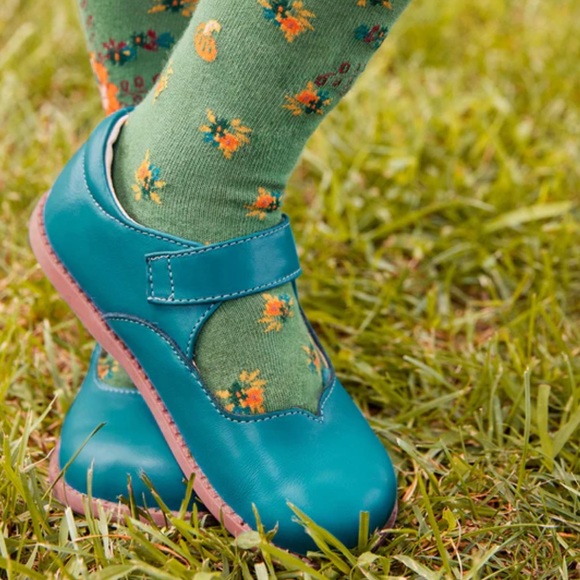 Matilda Jane Shoes Matilda Jane Livie Luca Blue Leather Mary Jane